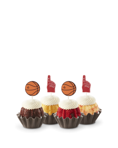 Bundtinis with Basketball Toppers - NEW!