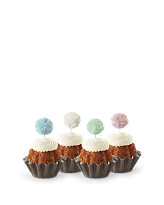 Carrot Soft Pastel Pom Poms Bundtinis®