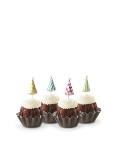 Chocolate Chocolate Chip Celebration Hats Bundtinis®