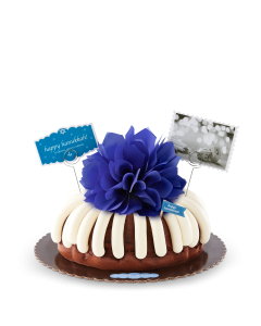 Happy Hanukkah Bundt Cake