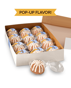 Churro Dulce de Leche Bundtlet Bundle 12 count - Pop-up flavor. Limited time,  9/25 - 10/8