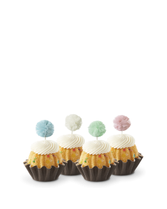 Confetti Soft Pastel Pom Poms Bundtinis®