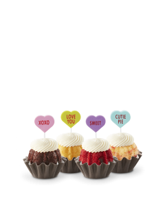 New! Conversation Hearts Bundtinis