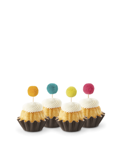 Classic Vanilla Confetti Pom Poms Bundtinis®