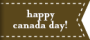 happy canada day!