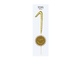 TOPS Malibu "1" Sparkler Candle