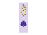 TOPS Malibu "8" Sparkler Candle