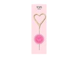 TOPS Malibu "Heart" Sparkler Candle