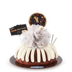 Hello New Year Bundt Cake