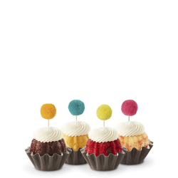 Confetti Pom Poms Bundtinis®