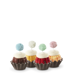 Soft Pastel Pom Poms Bundtinis®