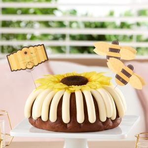 Corporate Gift cake with bee as banner