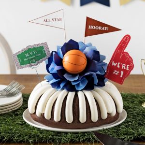 Sports basketball cake