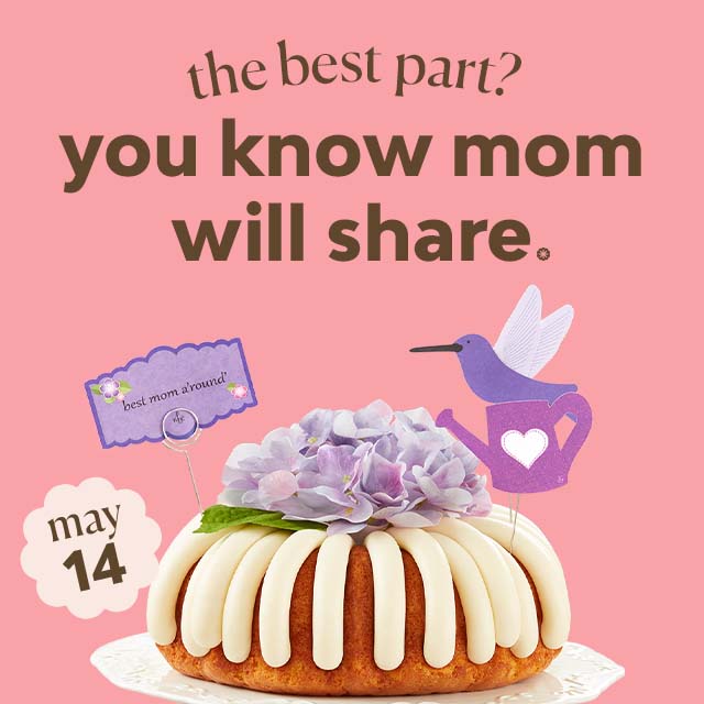 the best part? you know mom will share.
