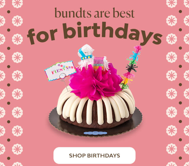bundts are best for birthdays - shop birthdays featuring Let the Fiesta Begin Bundt Cake