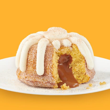 Pop-Up Flavor - Churro Dulce de Leche. Limited time, baking 9/25 - 10/8!