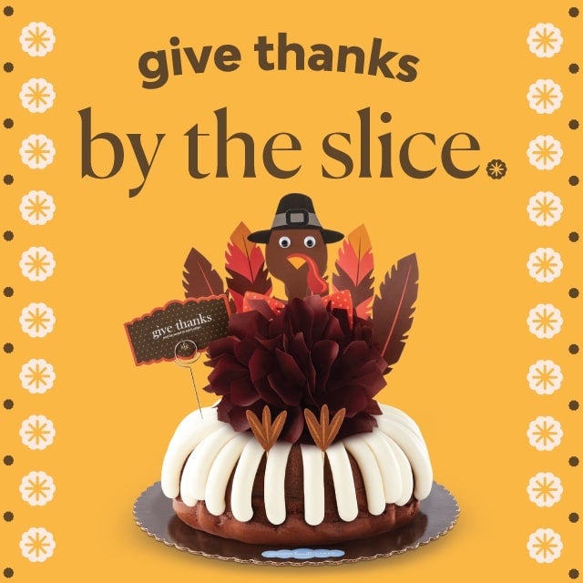 give thanks by the slice featuring Give Thanks Bundt Cake