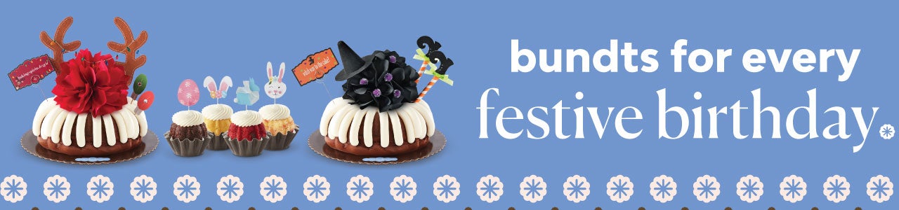 Bundts for every festive birthday.