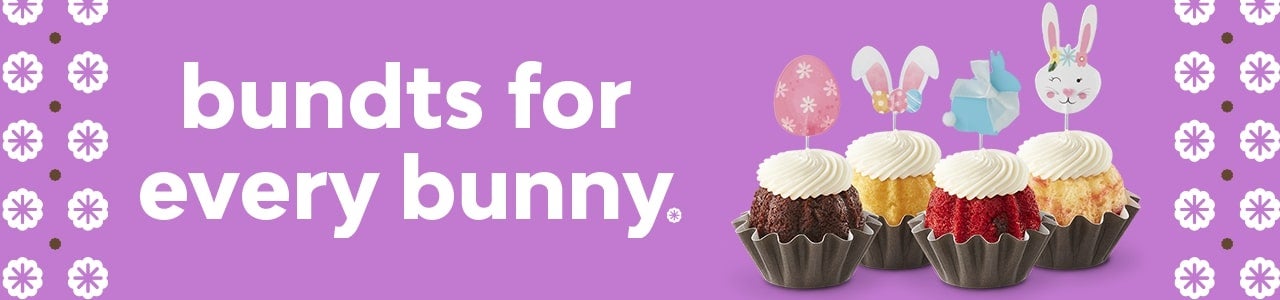 Bundts for every bunny.