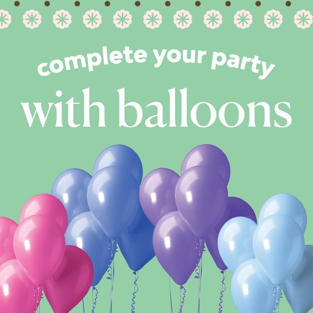 Complete your party with Balloons