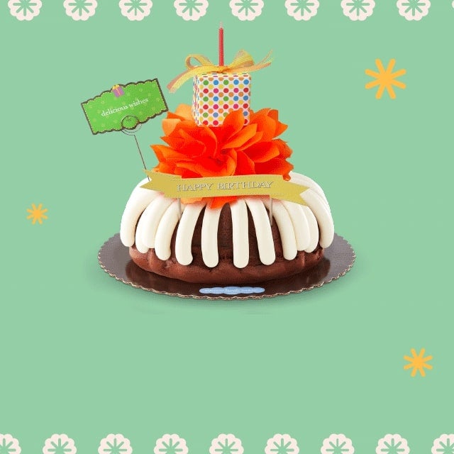 Bundts do birthdays better featuring Delicious Wishes Bundt cake.