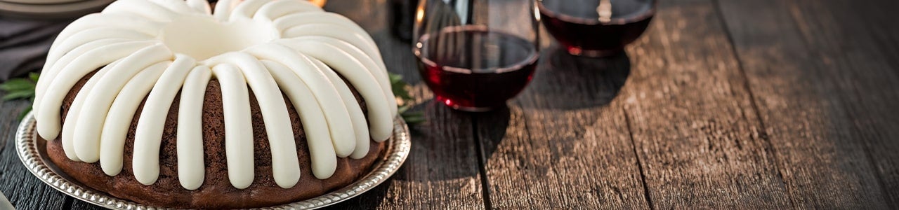 Bundts in the Groom's Favorite Flavor.