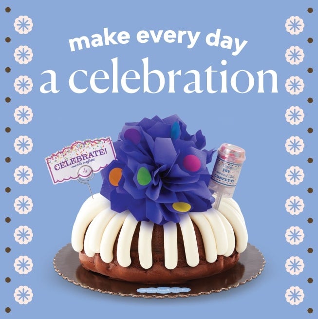 Occasions Just Because - Make every day a celebration featuring Celebrate Bundt Cake