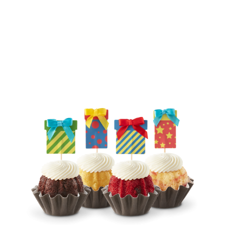Birthday Presents Bundtinis - Shop Now